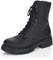 Rieker Donna Stivaletti Z9120, Signora Stivali da Biker,Boots,Stivaletto,Stivale da Motociclista,Piatto,Nero (Schwarz / 00),40 EU / 6.5 UK