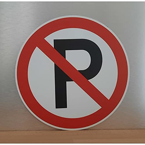 Schön und Wieder Hinweisschilder | Einfahrtschilder | Warnschilder | Verschiedene Designs | Aus ALU-Verbund Kein Parkplatz