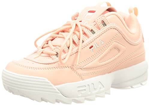 Fila Disruptor Teens, Scarpe da Ginnastica Bambine e Ragazze, English Rose, 36 EU