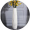Weiße Boden Vase 28 Zoll Hohe Keramik Blumenhalter Dekorative Große Vase für Home Decor Wohnzimmer Getrocknete Blumenanordnung für Hochzeit Haus Erwärmung Büro