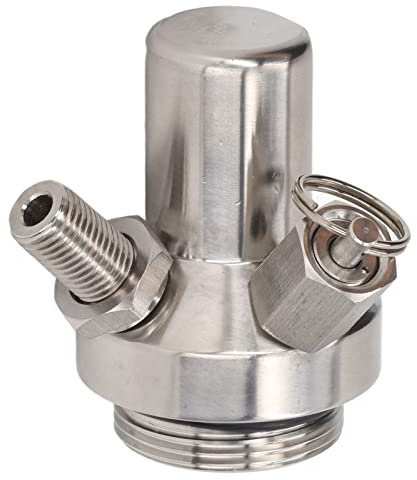 Mini Keg Dispenser, Doppel kugelschloss Mini Keg Dispenser, Bierkeck Ladegerät Spender Edelstahl Mini Bierfass Hahn Spender Wein bereit ung Zubehör