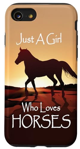 iPhone SE (2020) / 7 / 8 Wild Horse Equestrian Nature Girls Teens Women Case