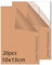 Ninehole 26 piezas Placa de acrílico Kits 10 x 15cm, Placa de acrílico 1mm 2mm, Transparencia Láminas de Plástico Acrílico Para DIY, fotograma, pintadas, peceras, acuarios, exhibición de proyectos