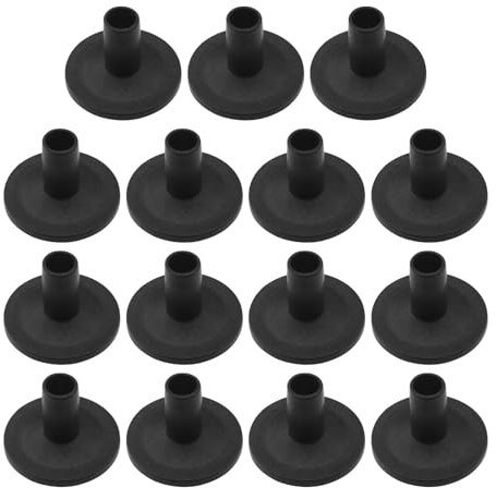 LT Easiyl 15PCS Kunststoff Filz Trommel Becken Abdeckungen Trommel Becken Ständer Ersatz Zubehör für Regal Drum Kit Percussion Instrument