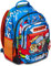 Mitama Rucksack mit Dreifachfach Tiger Wild mit Fronttasche, Blau und Schwarz, Grundschule und Freizeit, Kinder Jungen, blau, Taglia unica, Rucksack Backpacks