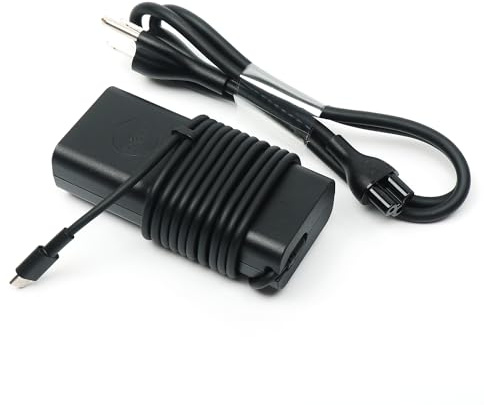Dell 65W USB-C Laptop Charger,Latitude 7400 7410 7420 7430 7440 7450 AC Adapter,20V 3.25A Computer Charger Cord Type C, Black, HA65NM190