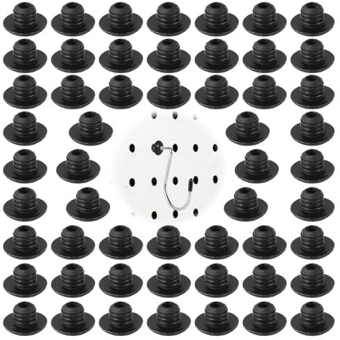 180pcs Pegboard Hook Locks, Peg Board Hook Stoppers Fit for 1/4 Inch Pegboard Hook Accessories Pin Tool Organizer Pegboard Hook Security Locks for Hanging Stopping Hooks from Falling Off
