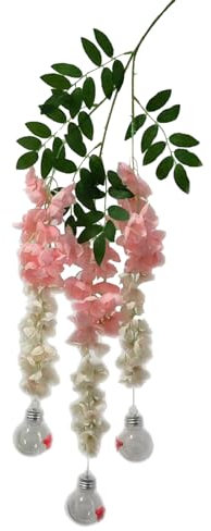 Fenster Vogelfutterspender Kolibri Futterspender für Draußen, Charmante Outdoor Kolibri Feeder Windspiel, Outdoor Vogelfutterspender für Wald, Garten, Baum, Terrasse (Rosa)