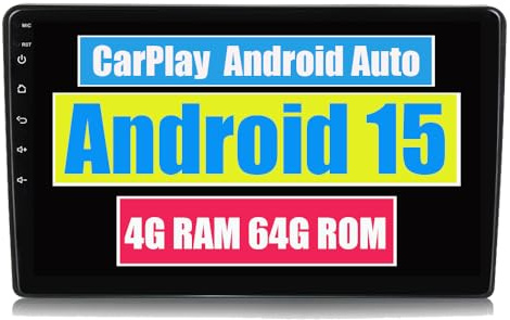 RoverOne Autoradio CarPlay Autoradio Autoradio pour Peugeot 308 T9 308S 2013 2014 2015 2016 2017 Android Auto Écran Tactile Sat Navi Bluetooth WiFi Radio Player