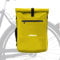 Wiltec 3 in 1 Gepäckträgertasche gelb, Fahrradtasche Rucksack 25 l Stauraum, Gepäcktasche mit Laptopfach, wasserresistente Fahrrad Tasche