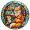 KaayeeWood Holzpuzzle Erwachsene,200 Teile Mutter Fuchs Storytelling Holz Puzzle,Einzigartige Wooden Puzzle Mit Box Aus Holz Geburtstagsgeschenk für Erwachsene und Kinder