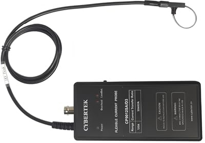 CYBERTEK CP9000SA Serie AC flexible Stromzange Oszilloskop Flexible Stromzange BNC-Schnittstelle kompatibel mit Oszilloskopen jeder Marke (CP9060SA)
