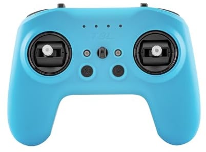 Radiomaster T8L ELRS 2,4 GHz RC-Fernsteuerung, Hall-Gimbaln, USB-C, Simulatorkompatibel für FPV-Drohne, Auto, Boot, Hubschrauber (Blau)