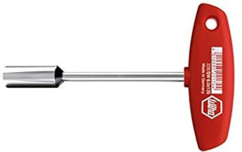 Wiha Stiftschlüssel mit Quergriff Aussenvierkant glanzvernickelt (01005) 6 mm x 125 mm