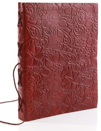 Store Indya handgefertigt echtes Leder Tagebuch Umweltfreundlich Unlinierte Seiten Kompakte Reise Tagebuch Schreiben Journal für Männer & Frauen (Garden Collection)