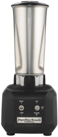 Hamilton Beach Rio HBB250S-UK Commercial 2 Speed Bar Blender with Pulse Option, 0.95 Ltrs, 450 watts, Black