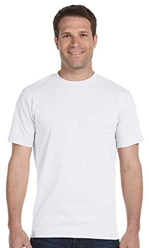 Hanes Big & Tall Beefy-T Crew Neck Short Sleeve T-Shirt White 4XT