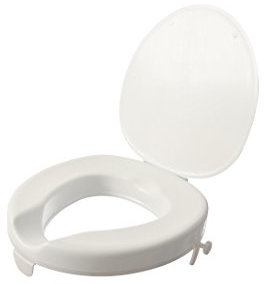 Serenity Raised Toilet Seat - 6 (with Lid)