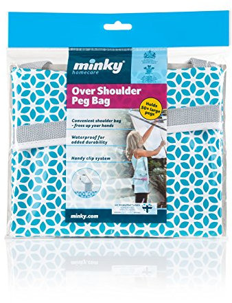 Minky Peg Bag, Multi-Coloured, One Size