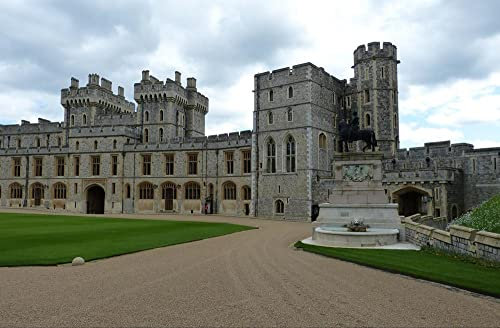 hansepuzzle 22883 - Windsor Castle Puzzle 500 Teile | Gebäude Puzzle mit hochwertiger Puzzle Aufbewahrung: Kartonbox und wiederverschließbarem Beutel | Puzzle-Maße: 46 x 30 cm
