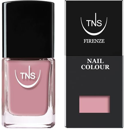 TNS Cosmetics - Skinlover smalto rosa nude formula professionale, coprente e brillante. 10 ml