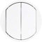 LEGRAND CELIANE enjoliveur double interrupteur/poussoir en BLANC