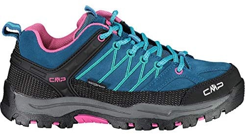 CMP Kids Rigel Low Trekking Shoes Wp Jungen Trekking-Schuhe , Blau Deep Lake Baltic, 40 EU