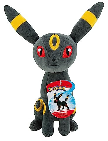 Pokémon PKW0054-20cm Plüsch - Nachtara, offizielles Pokemon Plüsch