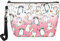 UOIMAG Damen Kulturbeutel Kosmetiktasche, Rosa Katzen., one Size