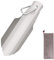 Lixada Mini pelle de jardin en titane 20,5 cm, pelle à excavation portable robuste pour le jardin, le camping, la plage, la randonnée