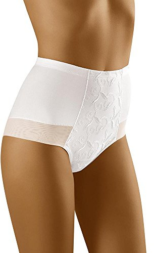 Wolbar Damen Hipster Slip WB181, Weiß,M