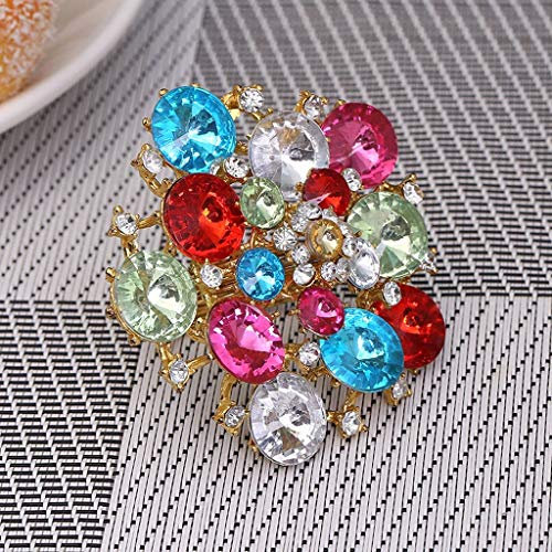 50 Stück Strass Serviettenring Serviettenhalter Serviettenschnalle für Hochzeitsfeier Dekoration