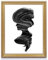 Monframe Barockrahmen Paris - 70x90 cm Gold - Bilderrahmen Antik mit Acrylglas