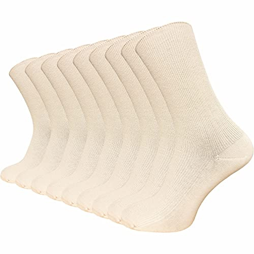 GAWILO Venensocken für Damen & Herren (9 Paar) | Ohne Gummi & ohne drückende Naht | Gesundheitssocken mit Komfortbund | Haltbar & bequem