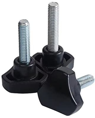FEEIMOL Rändelschrauben Kunststoff Plastik Dreieckskopf Klemmschraube Rändelschraube M6x15mm (10 Stück)