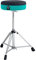 Dixon PSN-805 Round Throne Schlagzeughocker Schwarz türkis