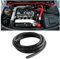 CGEAMDY Tubo De Silicona De Vacío Universal Para Coche, 6mm De Diámetro Interior 3m Alta Temperatura Manguera De Vacío De Silicona, Alto Rendimiento Línea de Tubo de Vacío (Negro)