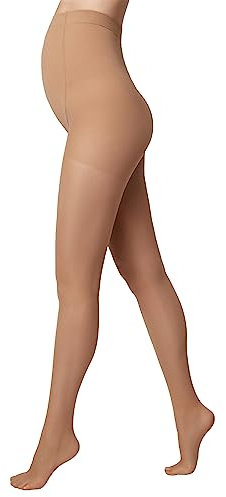 Conte elegant Mommy 40 DEN Collant de Maternité - Collants pour Femmes Enceintes - Collant de Grossesse - Confort et Résistance - Sous-Vêtement Femme - 3 - Naturel