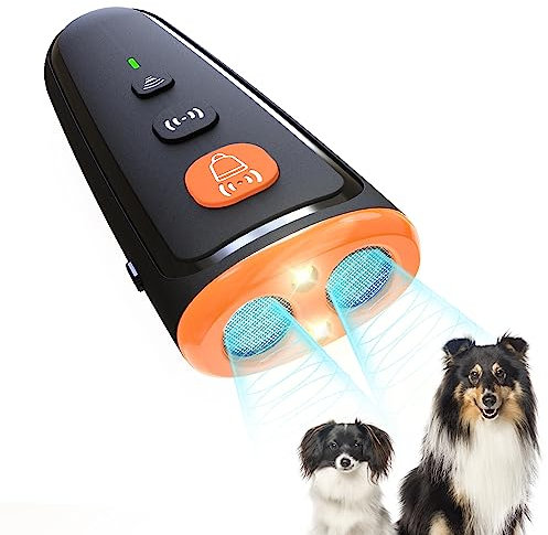 Easytech Hundeschreck, Bellenhemmer, Nachbarhund, Hundeschreck, leistungsstark, leistungsstark, Hundeschreck, Ultraschall-Hundeabwehr, Hundeschreck, Ultraschall