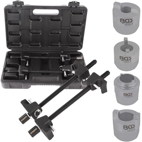 TECPO Set di tensionatori a molla universale + inserto ammortizzatore perno chiave