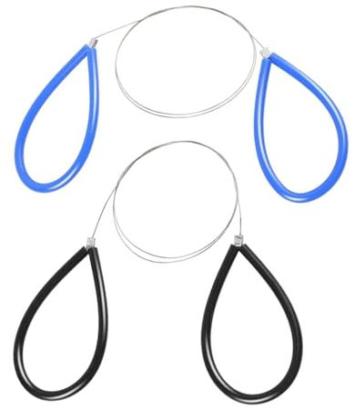 LIbgiubhy 2 Stück Keramik Ton Drahtschneider Für Keramik Kunst Skulptur Schneiden Edelstahl Draht Tonschneider Töpferwerkzeug