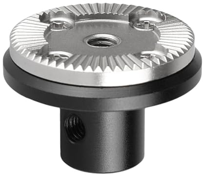 Rosetten-Standard mit 15 mm Einzelstabklemme, Adapter, Basisgewinde, Rosettenhalterung, Ständer für Kamera, Videokamera, Rig Verlängerung