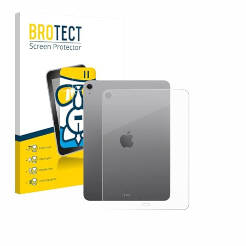 BROTECT Schutzglas für Apple iPad Air 11 M4 2026 | (Rückseite) Transparenter Displayschutz Made in Germany Schutzfolie Panzer Folie Glas 9H Einfache Montage Clear