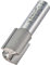 Trend Professional Straight Two Flute Router Cutter, 1/2 Inch Shank, 20mm Cut Diameter & 25mm Cut Length, Tungsten Carbide Tipped, 4/6X1/2TC