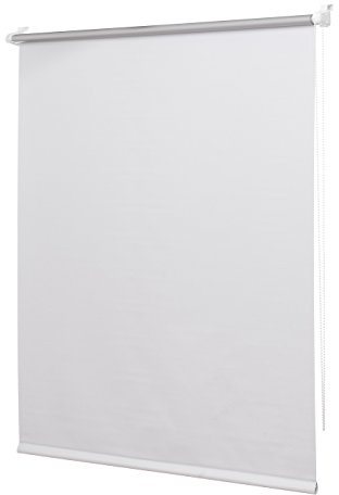 Ventanara® Verdunkelungsrollo ohne Bohren Klemmfix Thermorollo Weiß inklusive Klemmträgern 100 x 150 cm