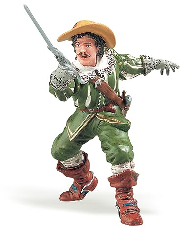 Papo - Realistic D’Artagnan Figure - Ages 3+ - Historical Collection - Creative Play Musketeers - Gift Idea Toy for Girls and Boys