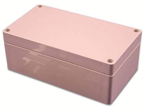 Hammond Electronics 1554JGY Universalgehäuse, ABS, Hellgrau (RAL 7035), 160 x 90 x 60, 1 Stück