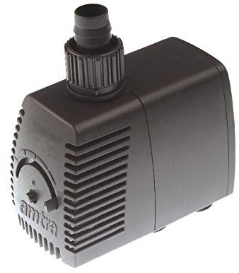Amtra Stream - Bomba Sumergible Para Acuario, Silenciosa, Con Caudal De Agua Regulable, 1300 L/H - 13,0 W