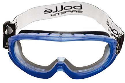 Bolle Safety - Atom Safety Goggles Clear - Ventilated Foam Seal