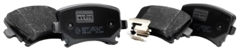 TRW GDB1212 Brake Pad Set of 4 Compatible for Alfa Romeo 156 (932_) 1997-2005 Front Axle and Other Vehicles